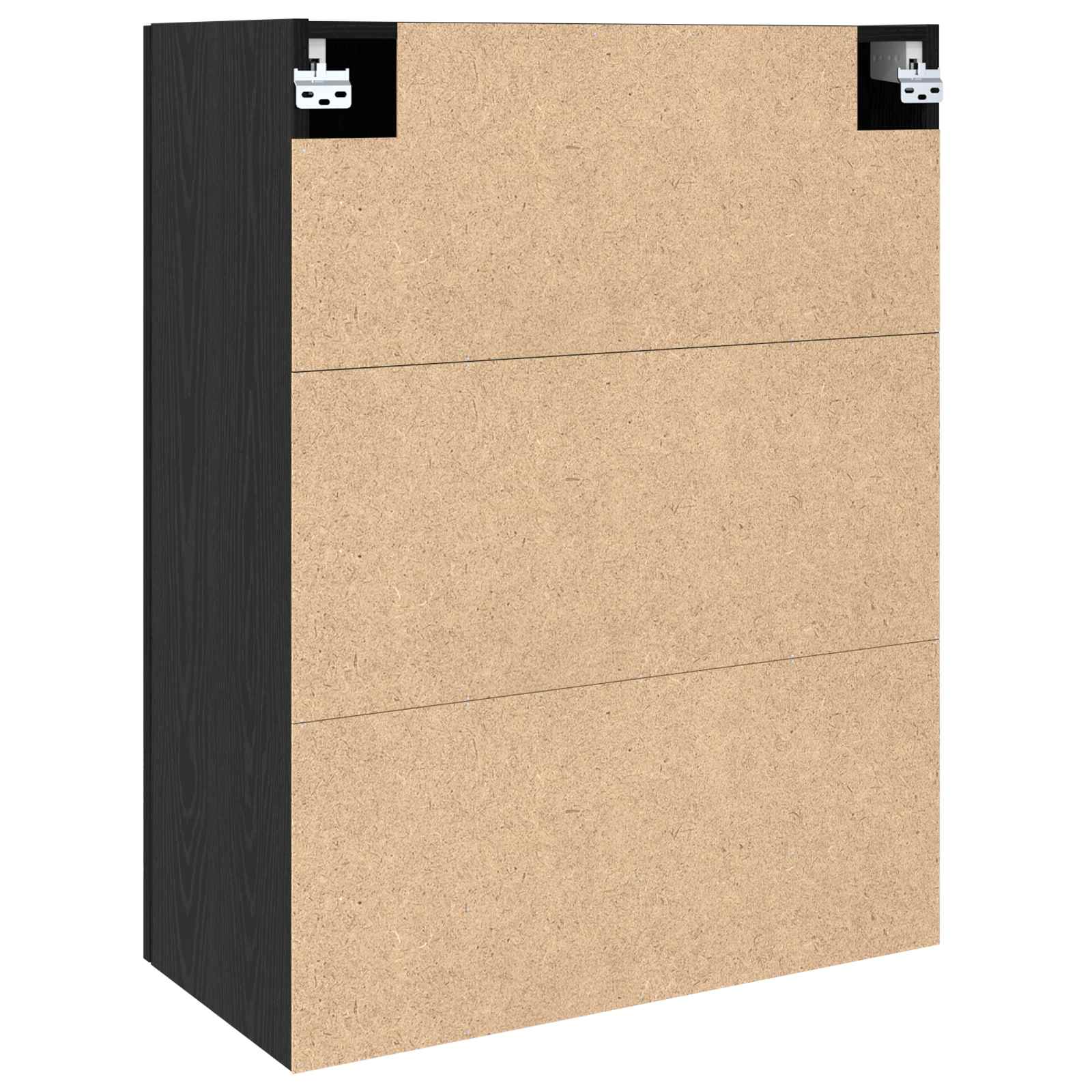 Ormar za Zid Crni hrast 69,5 x 34 x 90 cm Konstruirano drvo