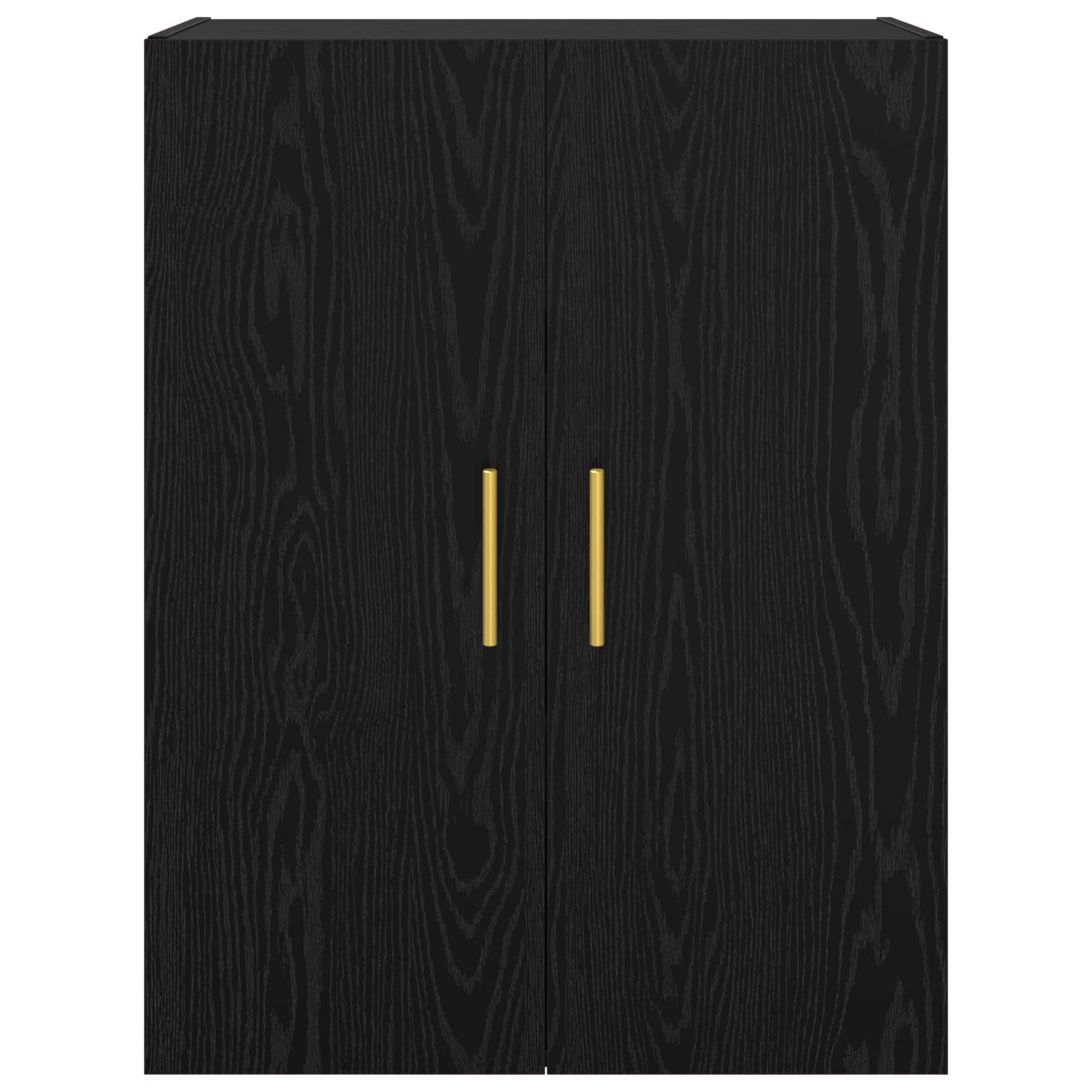 Ormar za Zid Crni hrast 69,5 x 34 x 90 cm Konstruirano drvo