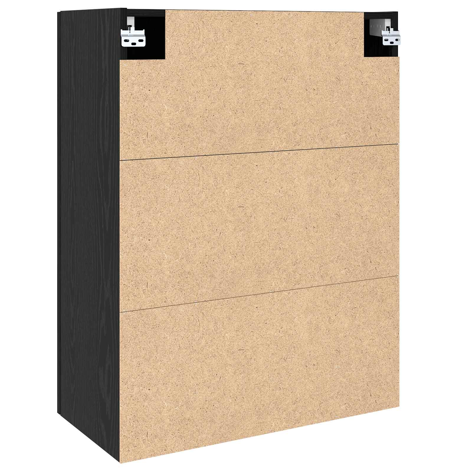 Ormar za Zid Crni hrast 69,5 x 34 x 90 cm Konstruirano drvo