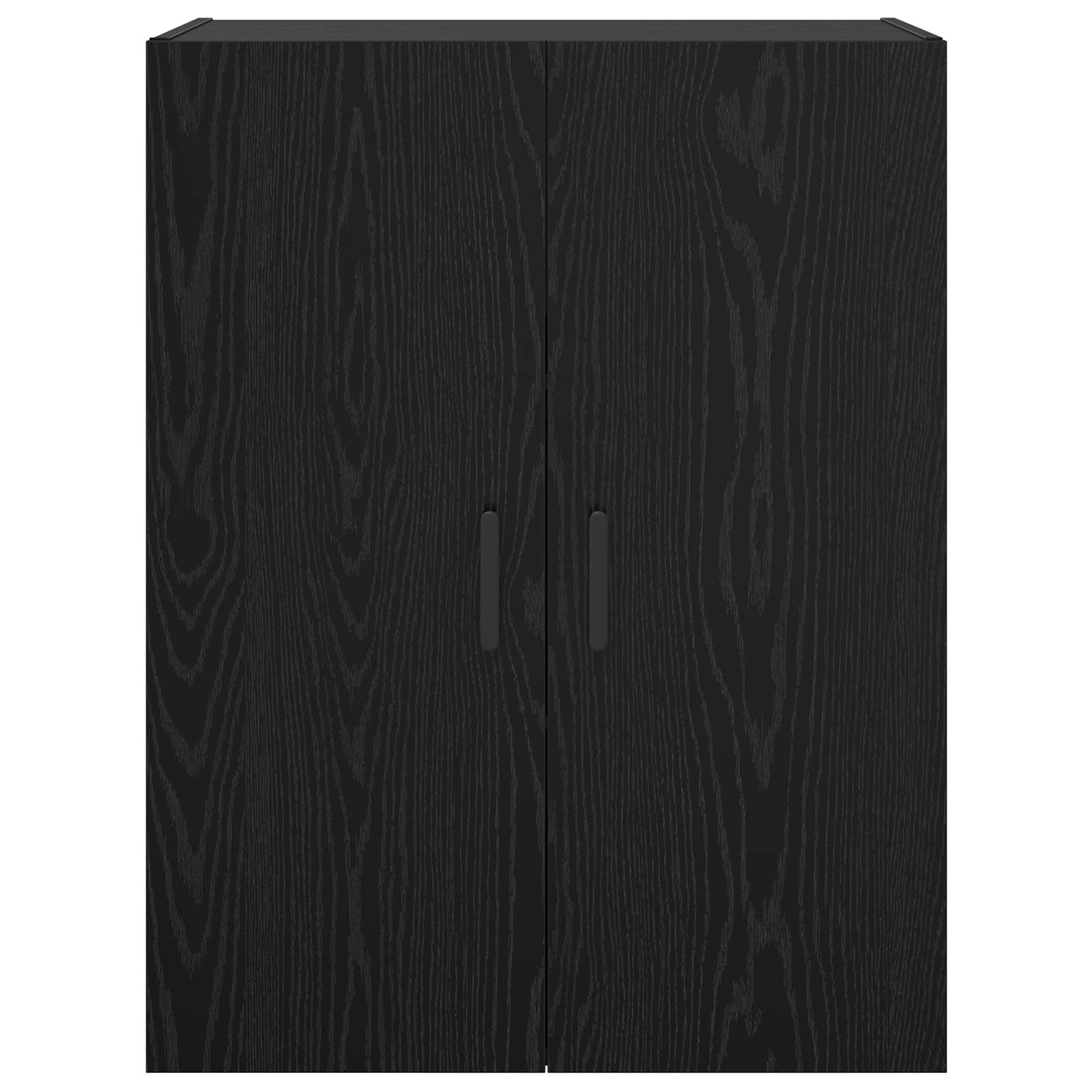 Ormar za Zid Crni hrast 69,5 x 34 x 90 cm Konstruirano drvo