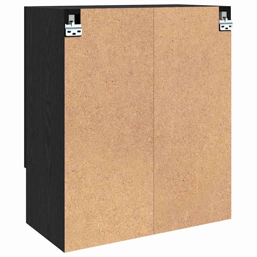 Ormar za montažu na zid Zidne Crni hrast 60 x 31 x 70 cm
