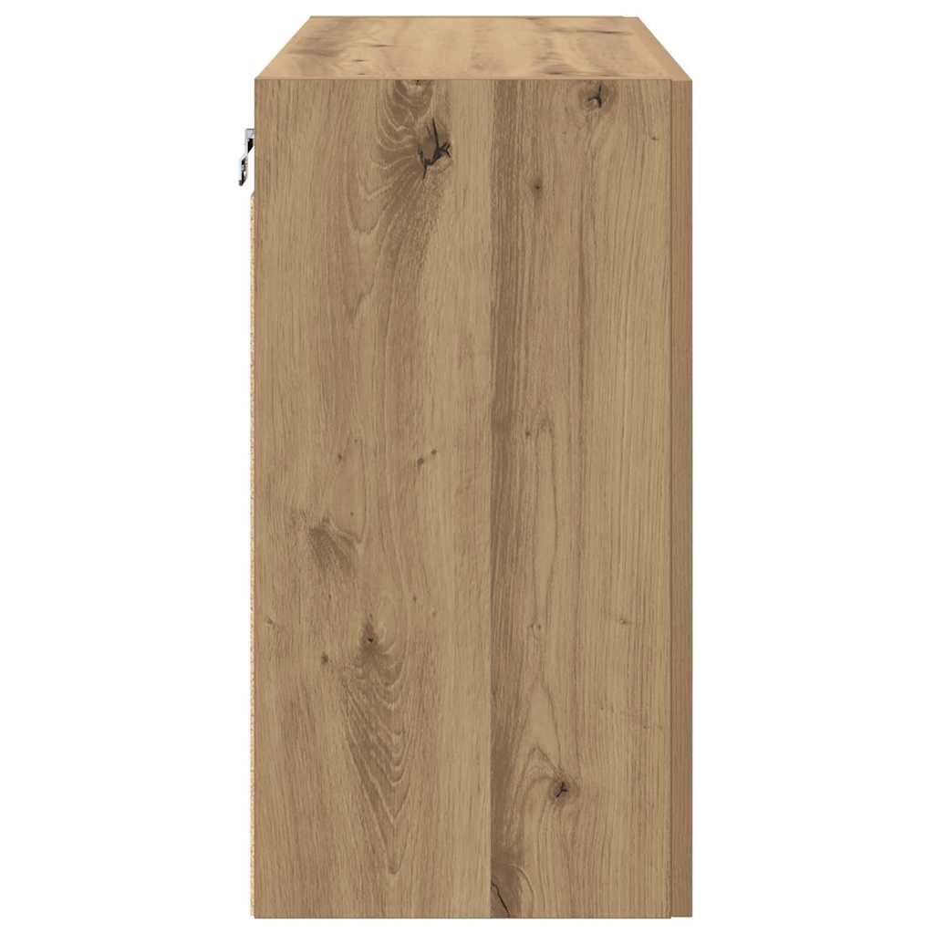 Ormar za montažu na zid Zidne Umjetnički hrast 60 x 31 x 60 cm