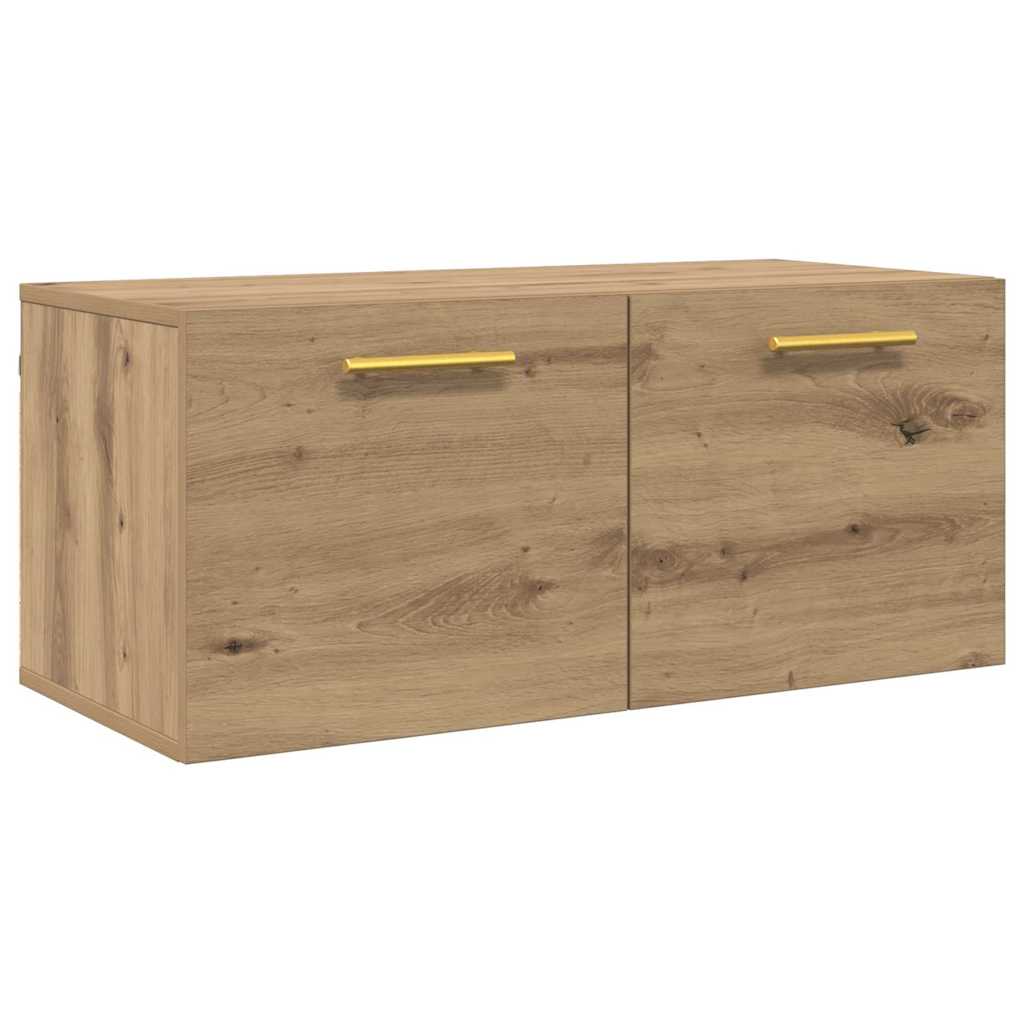 Ormar za Zid hrast artisan 80 x 36.5 x 35 cm Konstruirano drvo