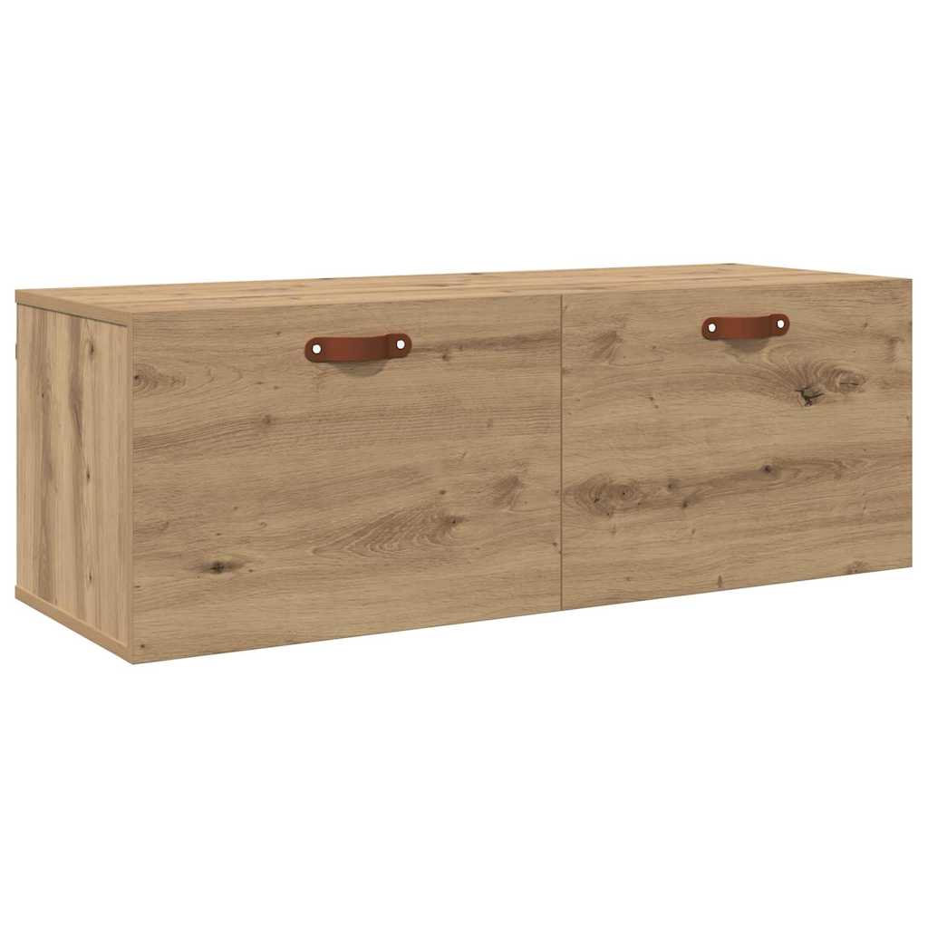 Ormar za montažu na zid Umjetnički hrast 100 x 36,5 x 35 cm