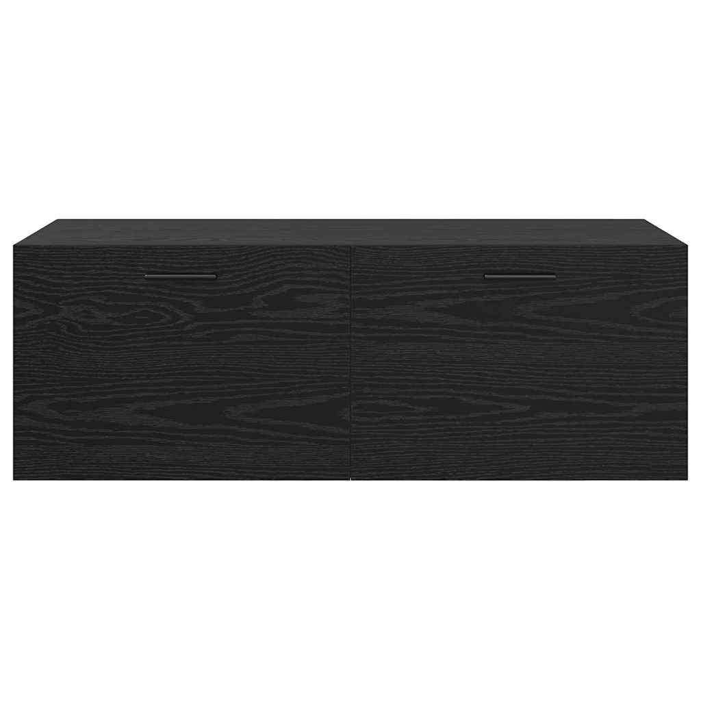 Ormar za montažu na zid Zidne Crni hrast 100 x 36,5 x 35 cm