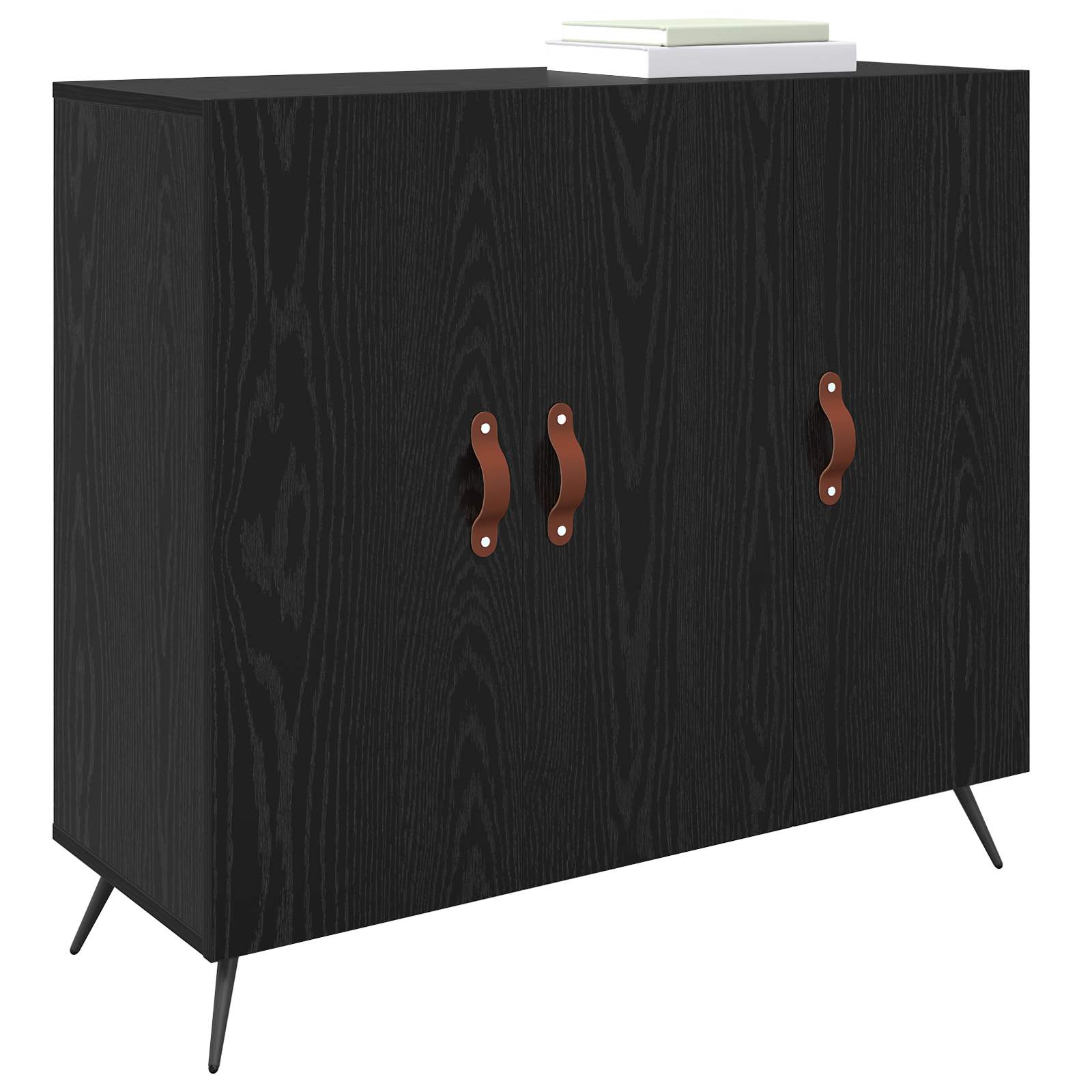 Kreveta Crni hrast 89,5 x 34 x 80 cm Konstruirano drvo