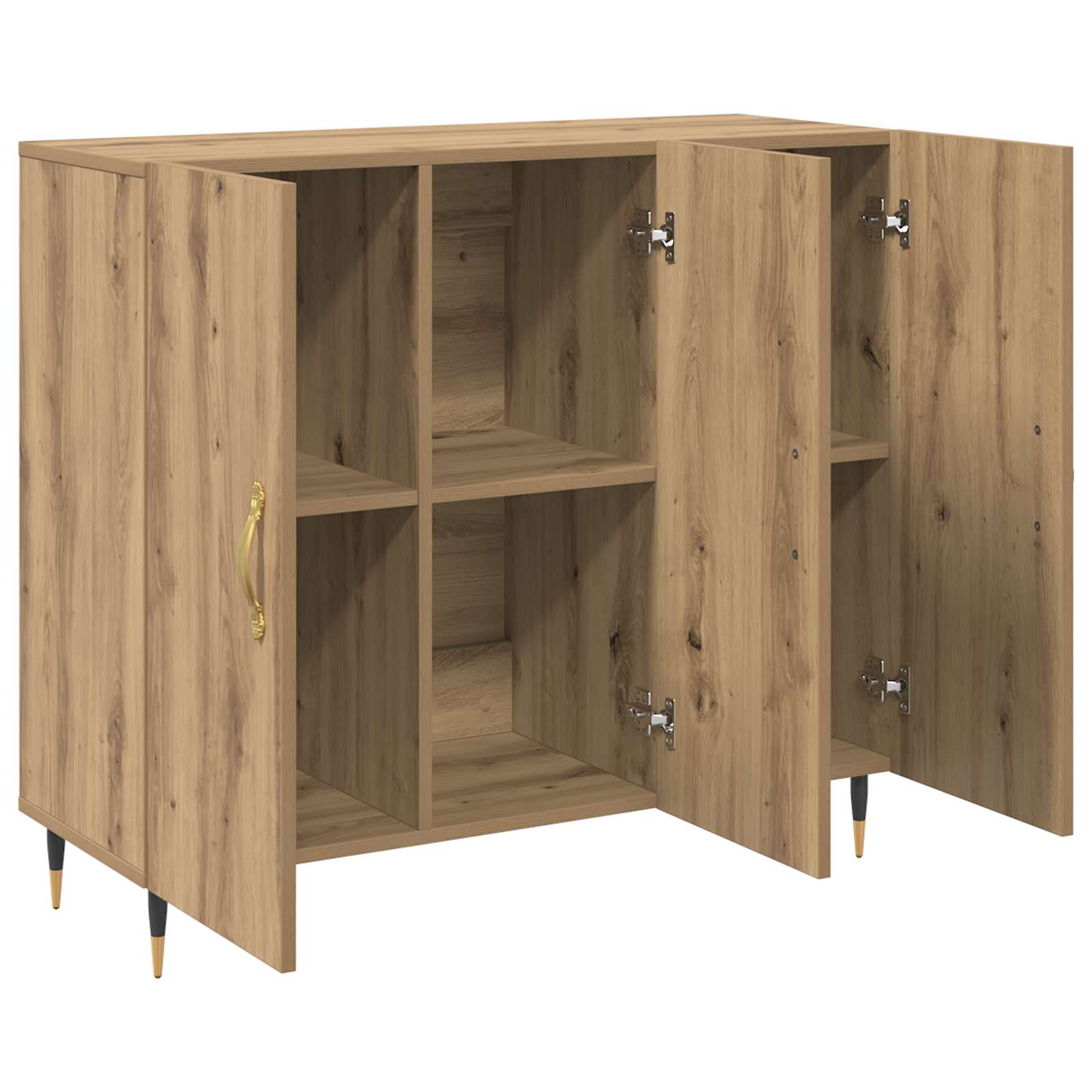 Kreveta Umjetnički hrast 90 x 34 x 80 cm Konstruirano drvo