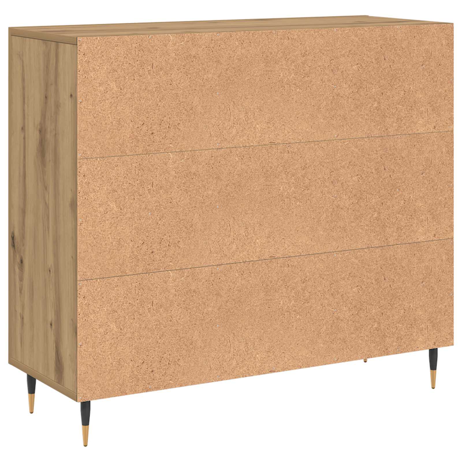 Kreveta Umjetnički hrast 90 x 34 x 80 cm Konstruirano drvo