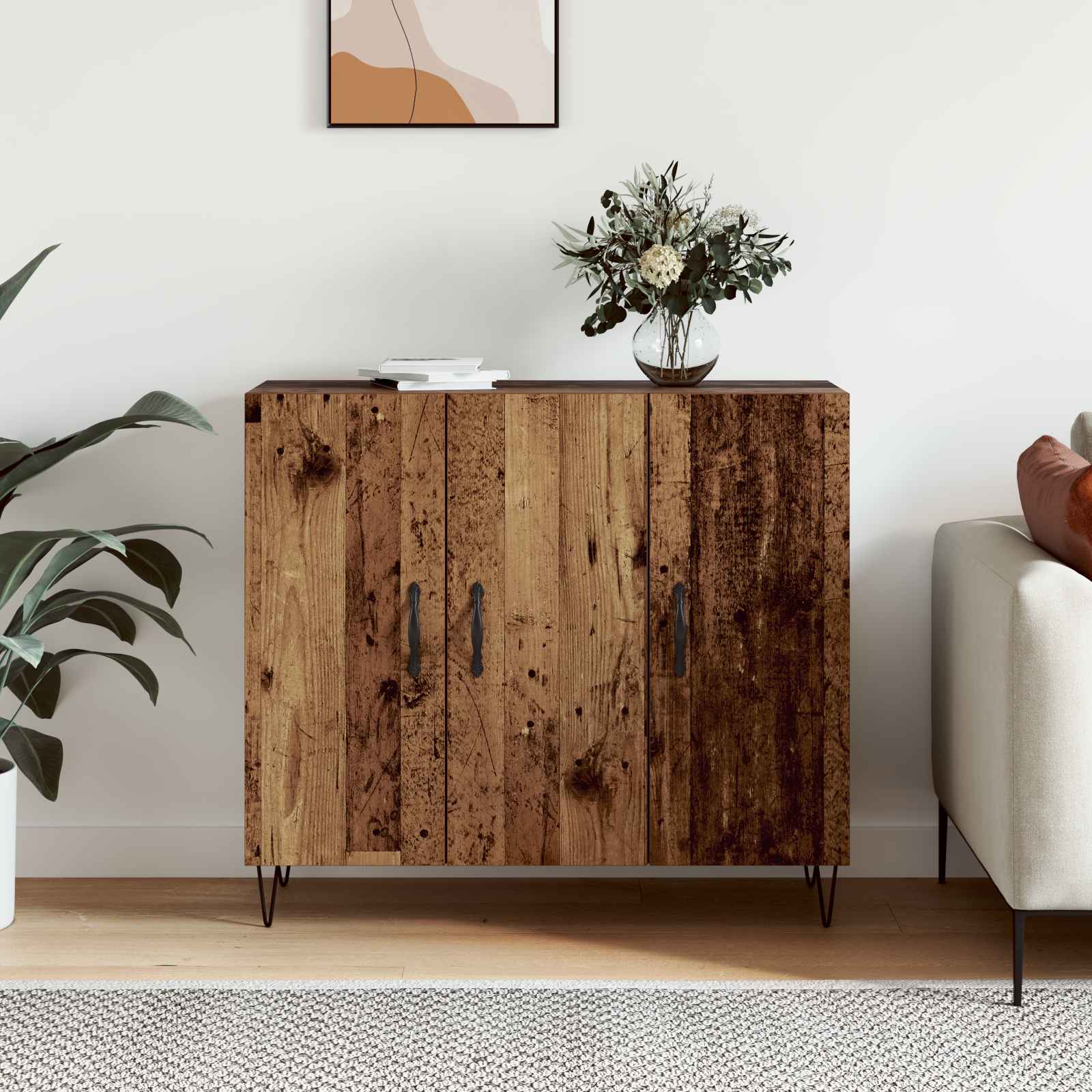 Kreveta Staro drvo 90 x 32,5 x 80 cm Konstruirano drvo