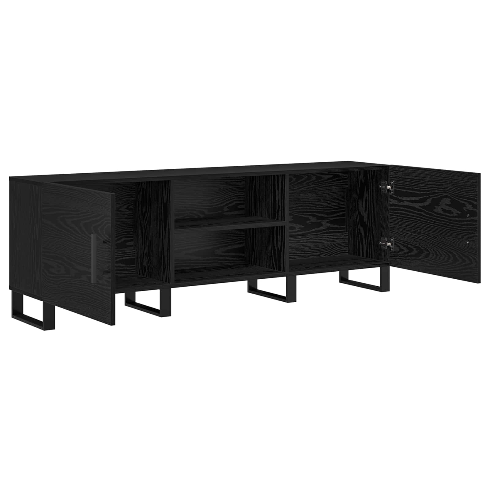 TV ormar Crni hrast 150 x 30 x 50 cm Konstruirano drvo