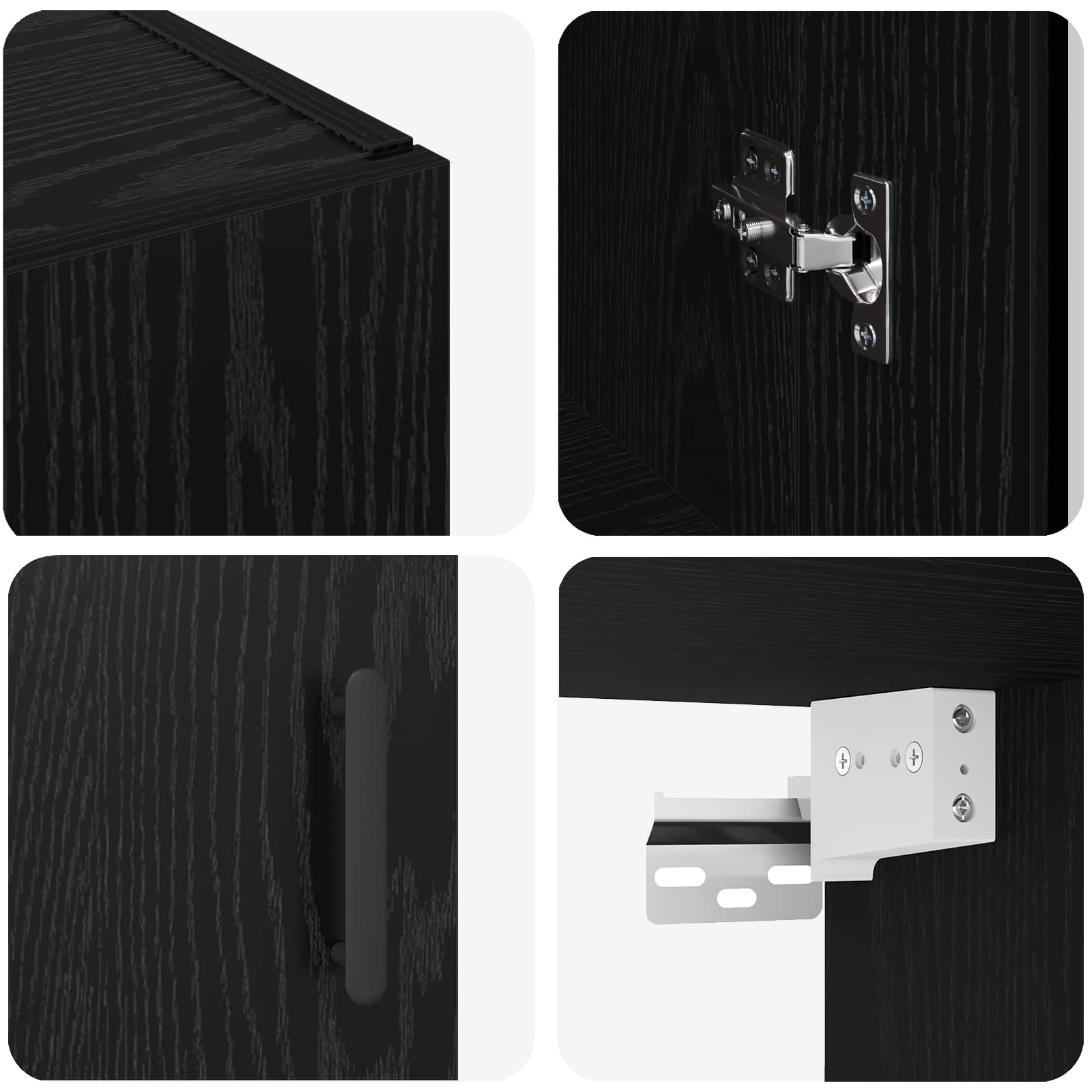 Kreveta Crni hrast 69,5 x 34 x 90 cm Konstruirano drvo