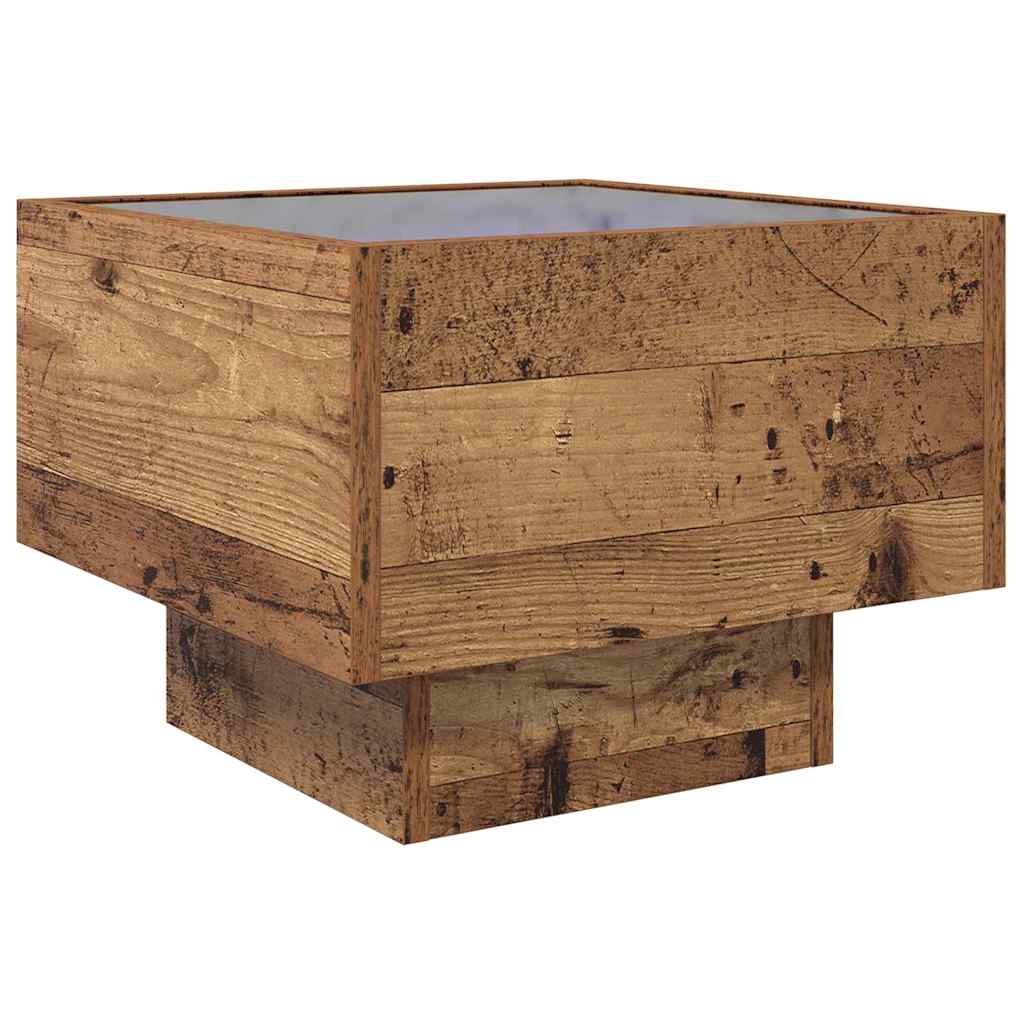 Bocni stol Staro drvo 40 x 40 x 30 cm Konstruirano drvo