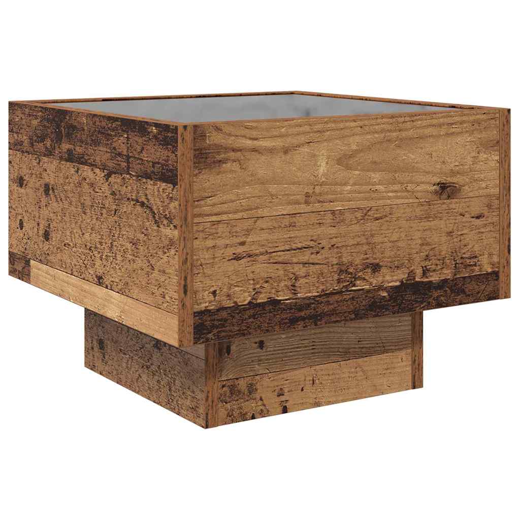 Bocni stol Staro drvo 40 x 40 x 30 cm Konstruirano drvo