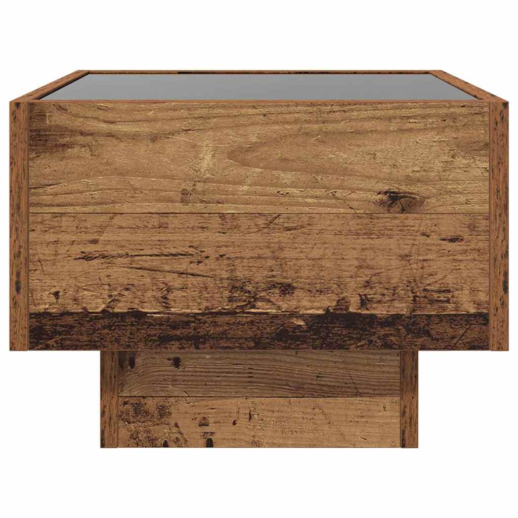 Bocni stol Staro drvo 40 x 40 x 30 cm Konstruirano drvo