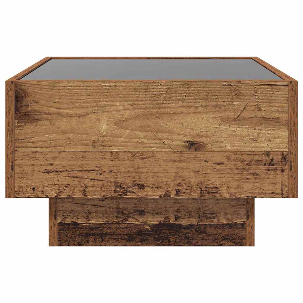 Bocni stol Staro drvo 50 x 50 x 30 cm Konstruirano drvo