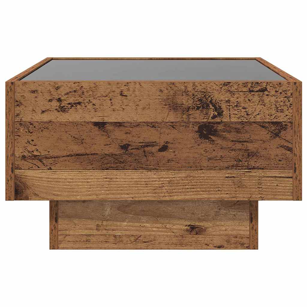 Bocni stol Staro drvo 50 x 50 x 30 cm Konstruirano drvo