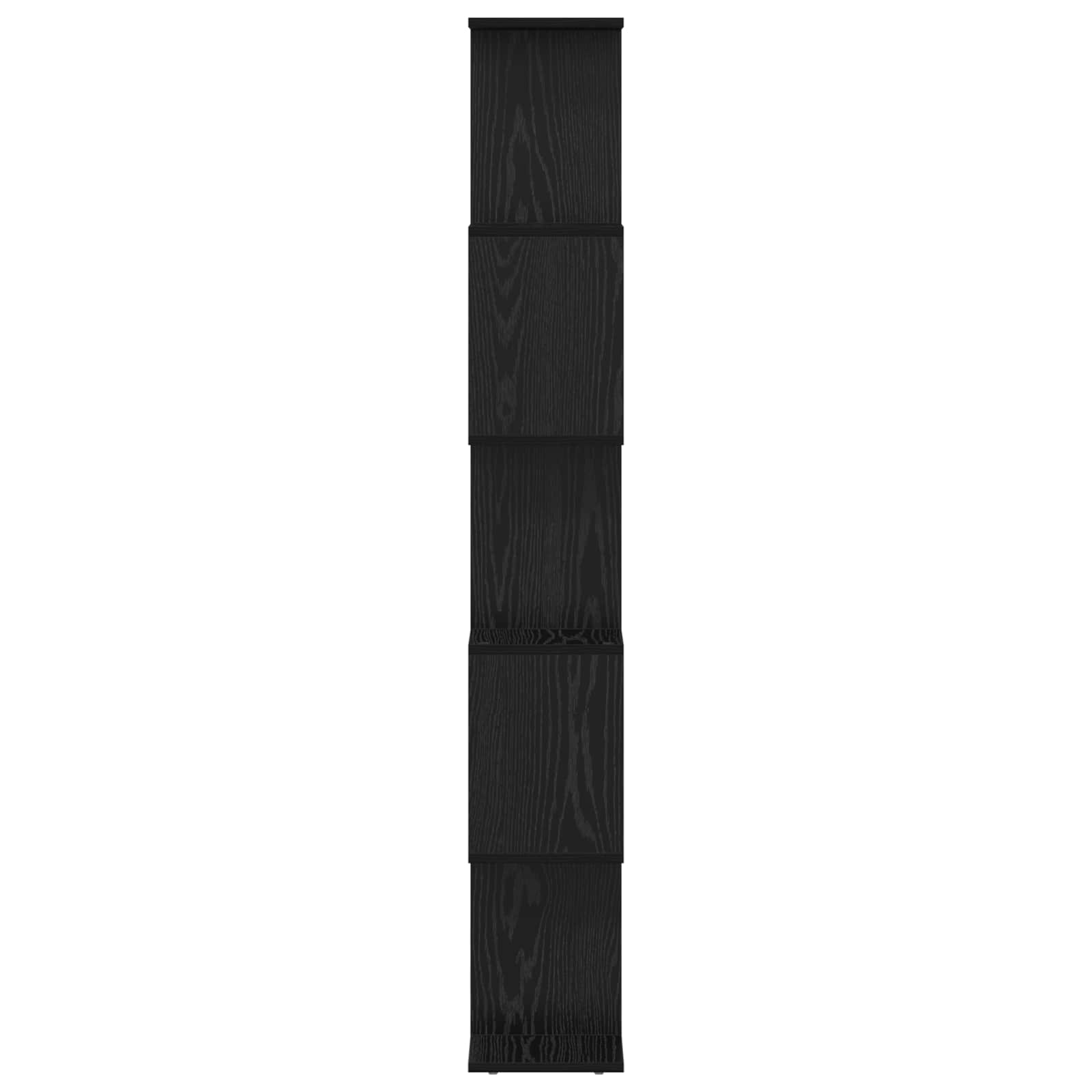 Ormarić za knjige Crni hrast 70 x 24 x 161 cm Konstruirano drvo