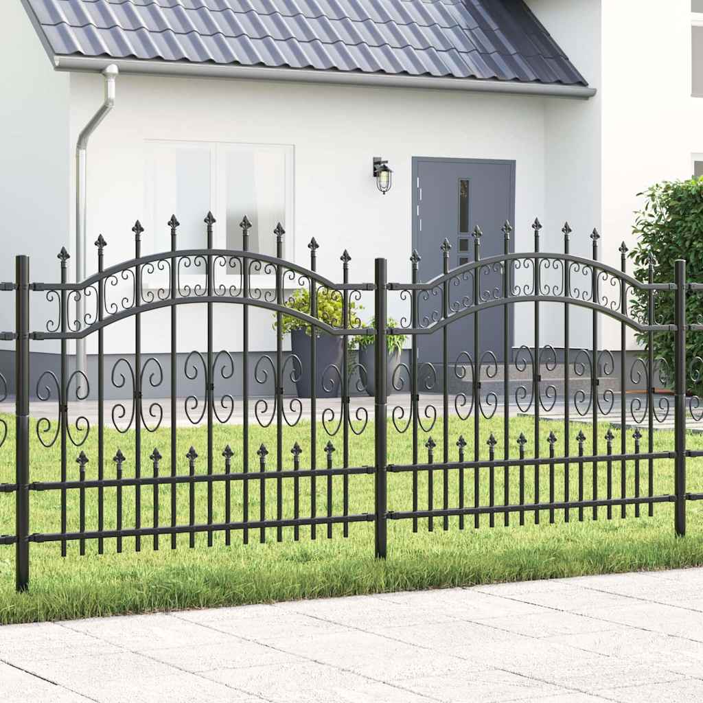 Vrtna Ograda KAMPEN 240 x 140 cm Mesh Siva