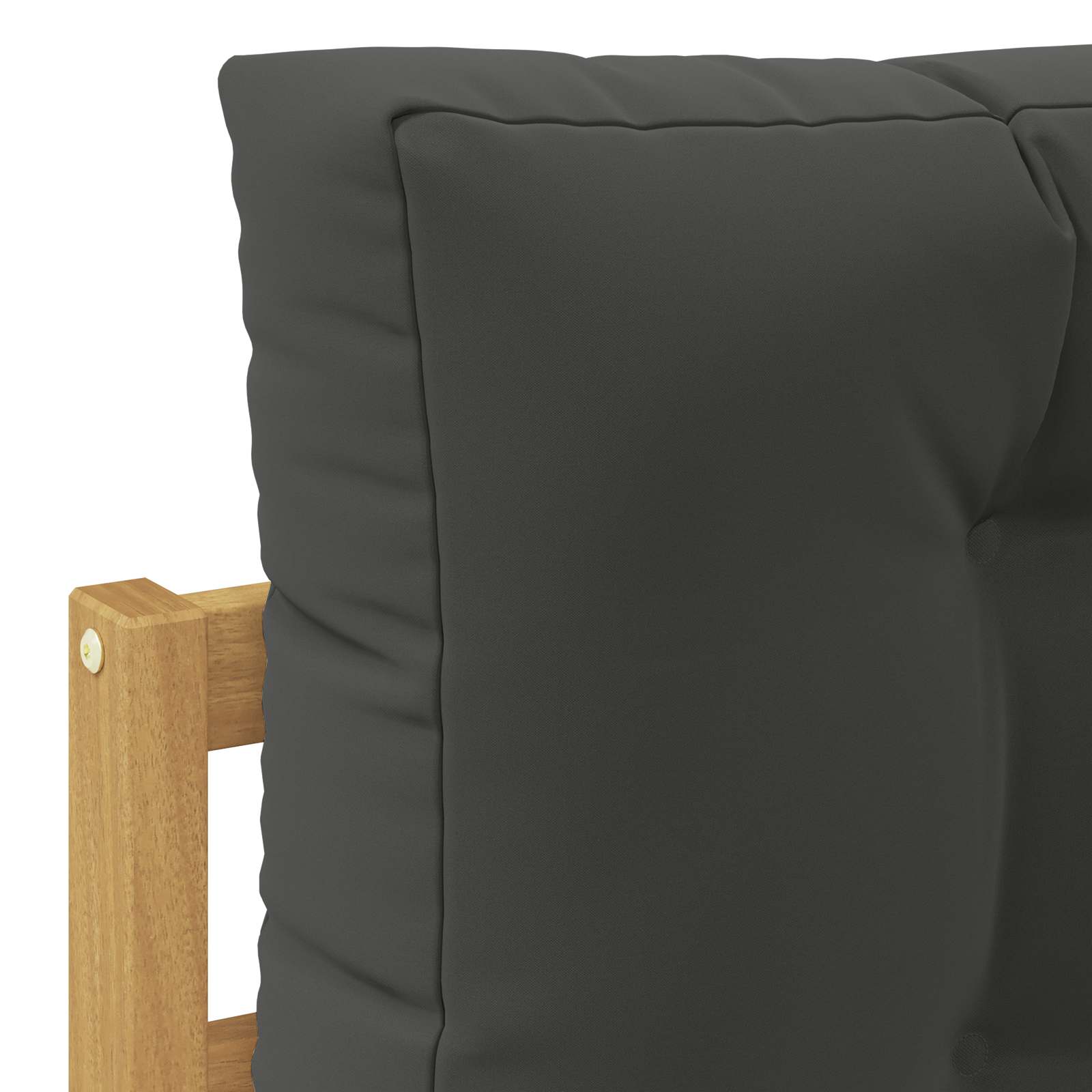 Set vanjskih sofa s jastukom 4 pcs Bijela i antracit Poliester
