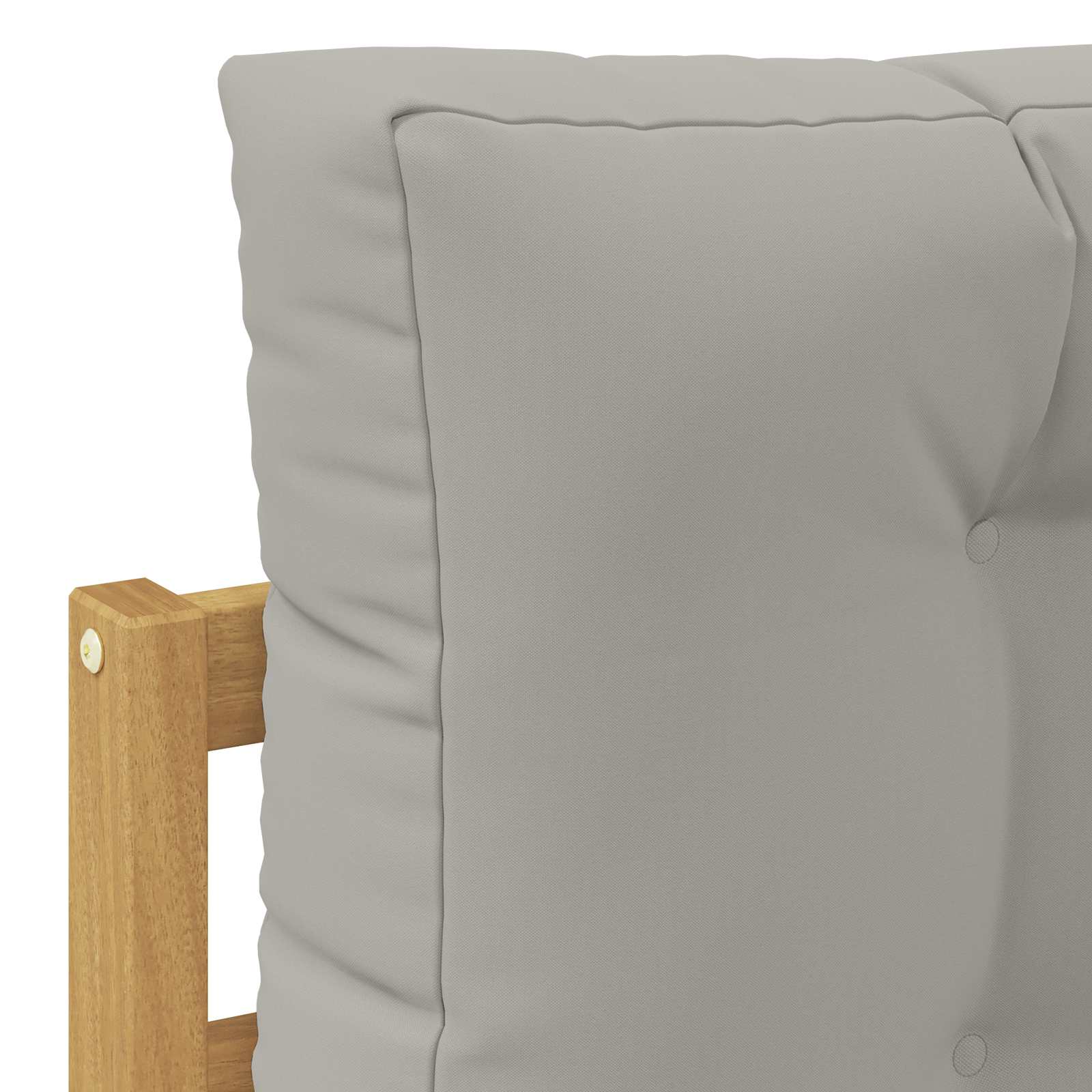 Set vanjskih sofa s jastukom 7 pcs Bijela i svjetlosiva
