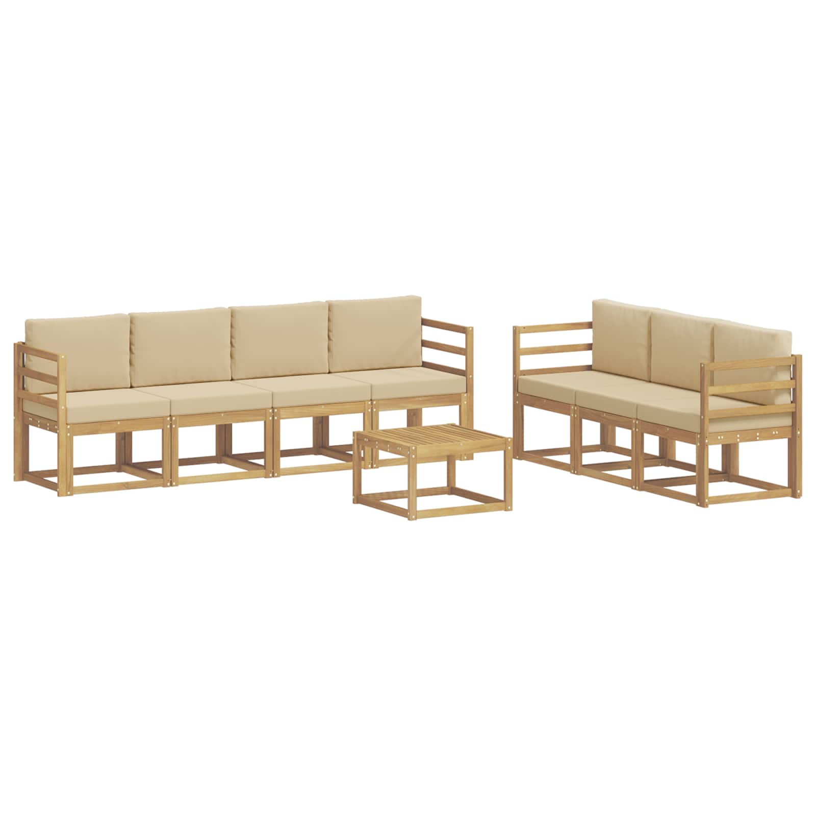 Set vanjskih sofa 7 pcs