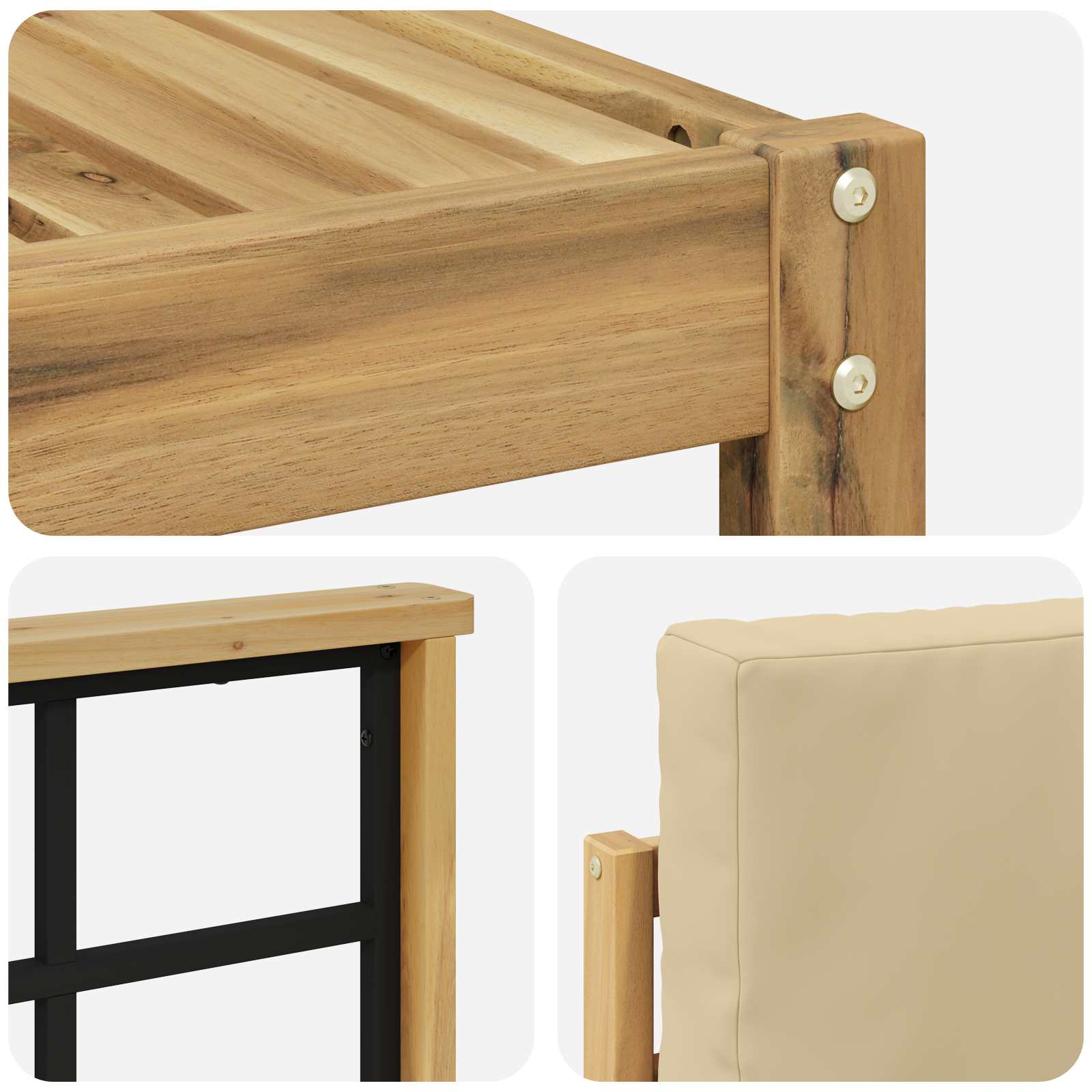 Set vanjskih sofa 7 pcs