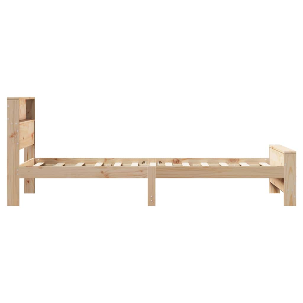Krevetna konstrukcija Smeđa 80 x 200 cm Konstruirano drvo