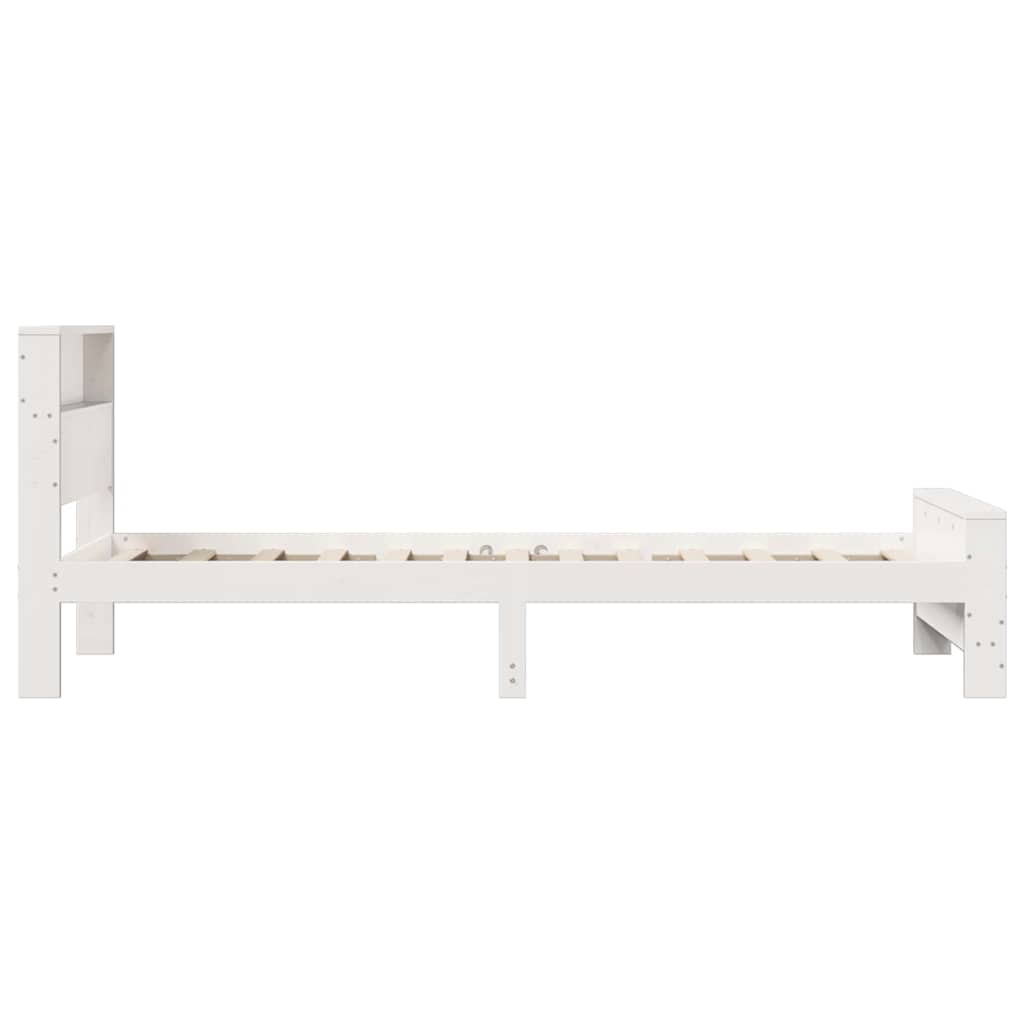 Krevetna konstrukcija Bijelo 80 x 200 cm Konstruirano drvo