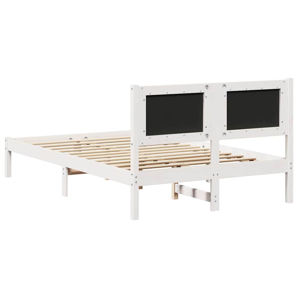 Krevetna konstrukcija s uzglavljem Svijetlo siva 120 x 190 cm