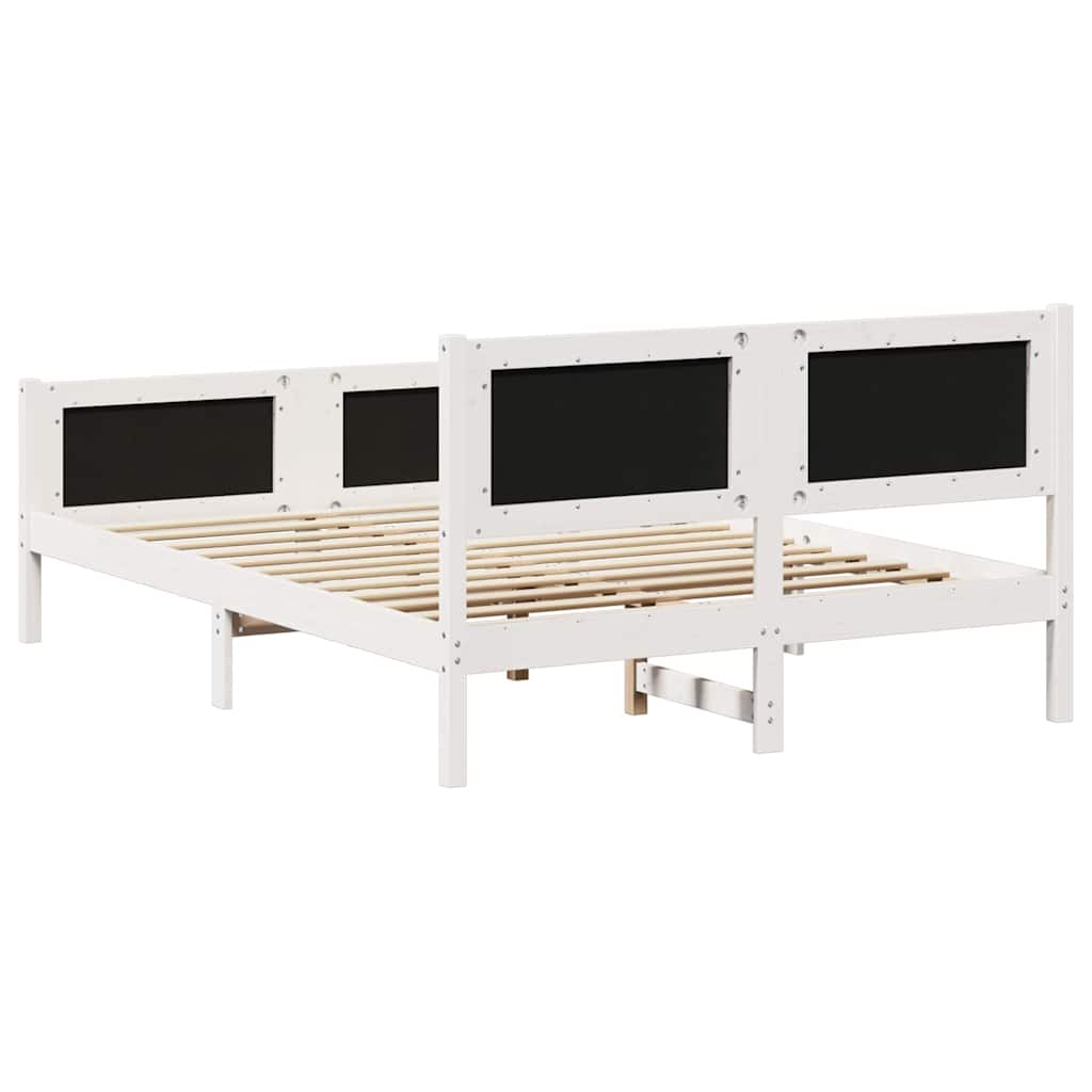 Krevetna konstrukcija Svijetlo siva 140 x 190 cm tkanina