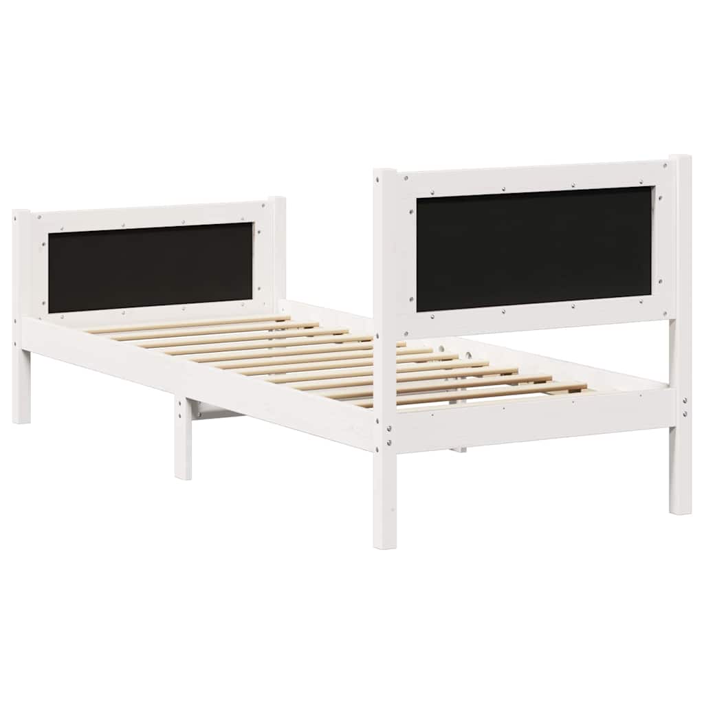 Krevetna konstrukcija Svijetlo siva 80 x 200 cm tkanina