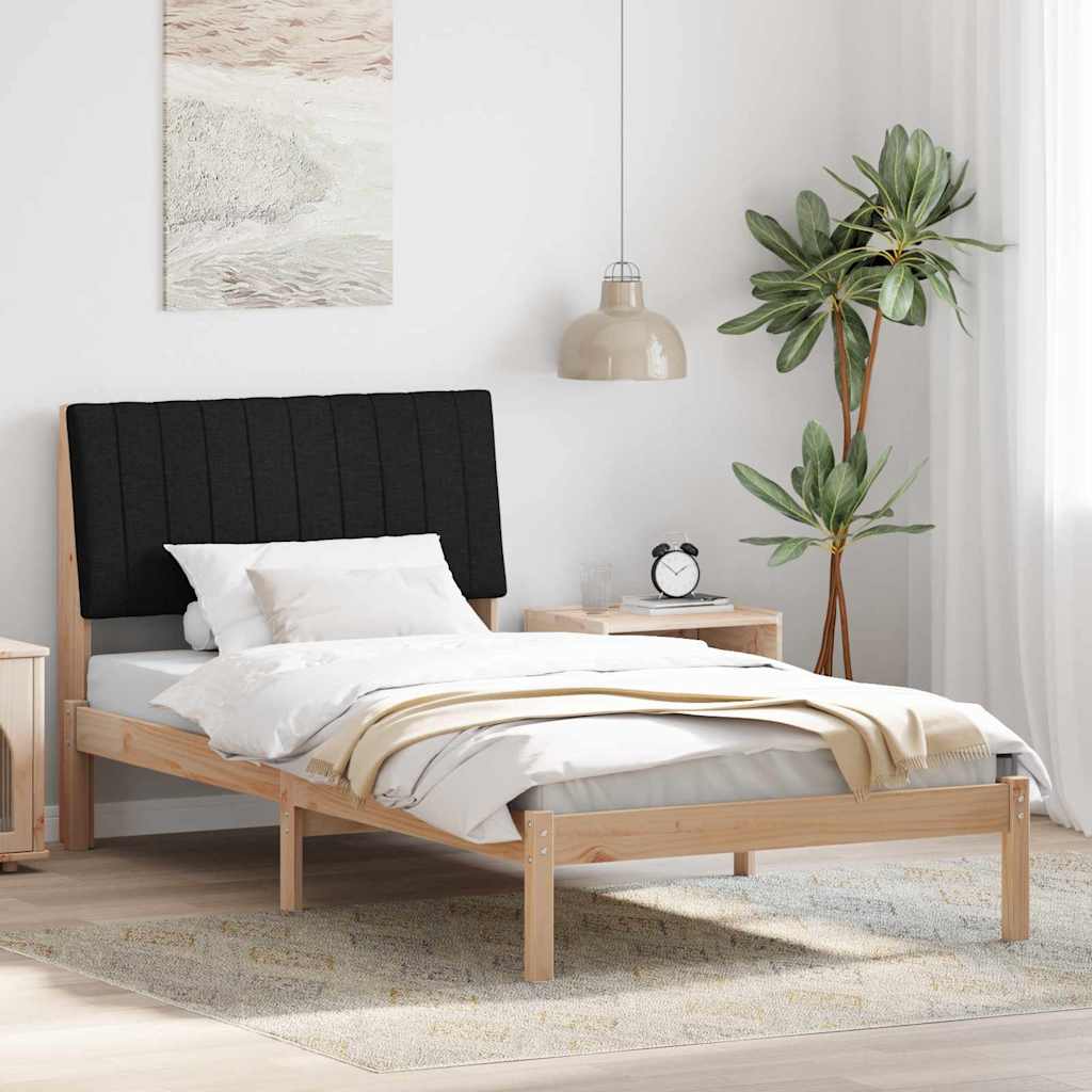 Krevetna konstrukcija Smeđa 100 x 200 cm Čvrsto borovo drvo