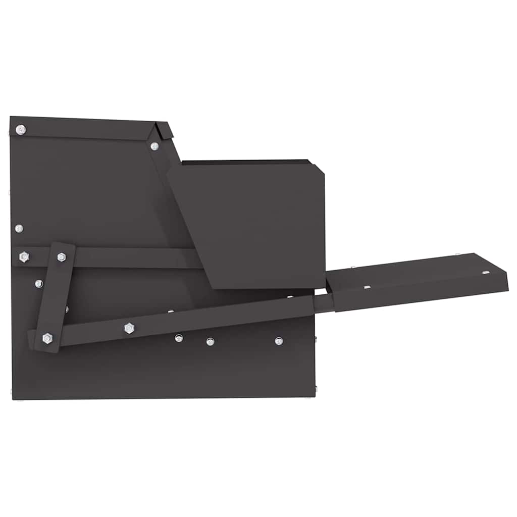 Feeder s nogom za piliće Crna 50 x 40 x 29 cm