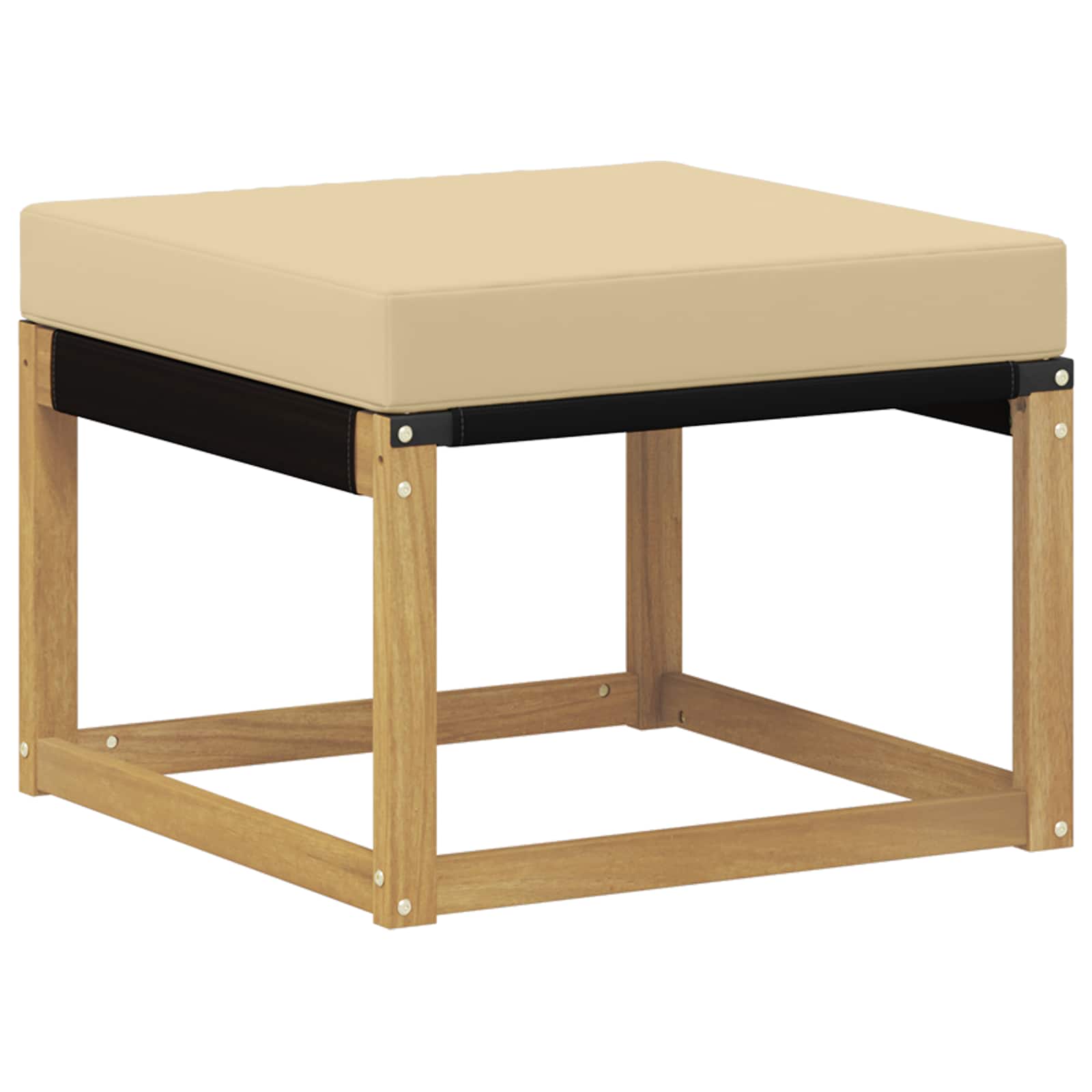 Set vanjskih sofa 8 pcs Bijela i bež