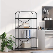 Polica Crni hrast 80 x 30 x 146 cm Konstruirano drvo