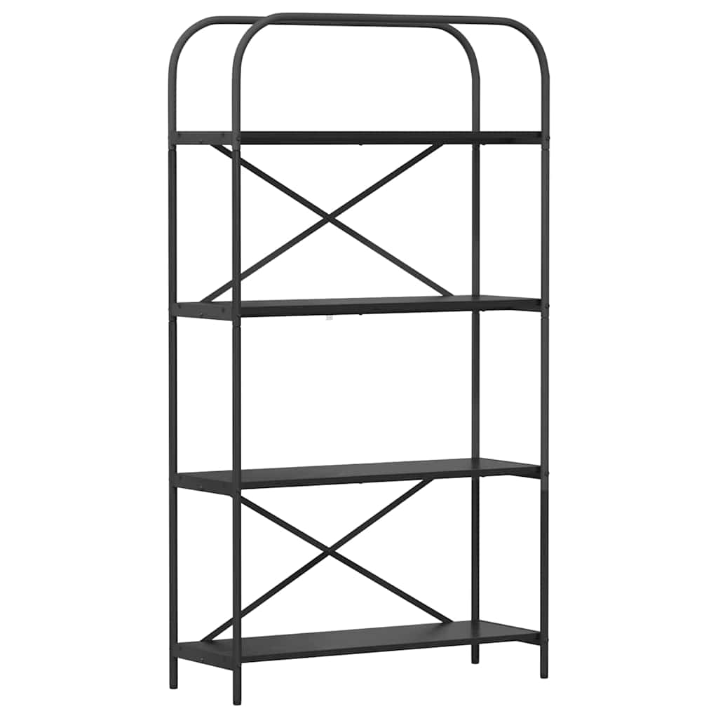 Polica Crni hrast 80 x 30 x 146 cm Konstruirano drvo