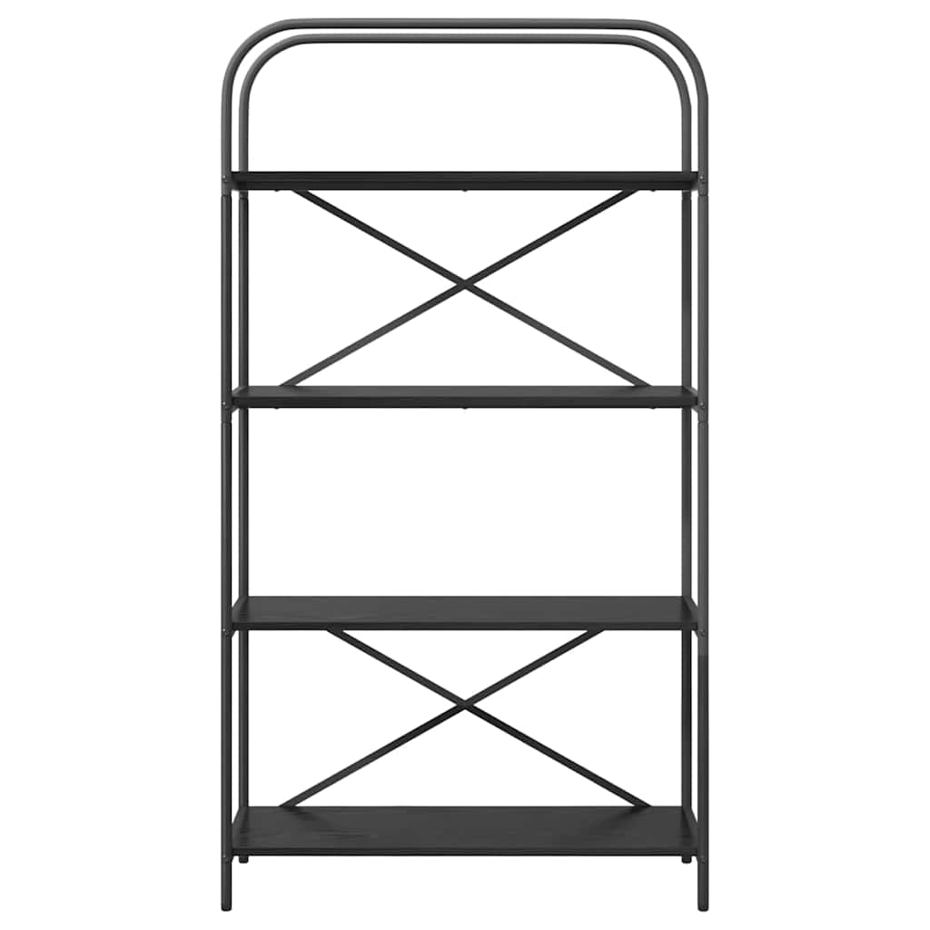 Polica Crni hrast 80 x 30 x 146 cm Konstruirano drvo