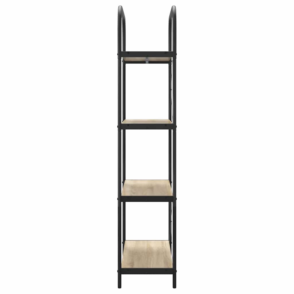 Polica Sonoma hrast 80 x 30 x 146 cm Konstruirano drvo