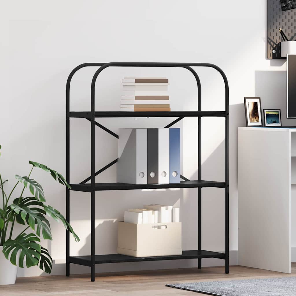 Polica Crni hrast 80 x 30 x 109 cm Konstruirano drvo