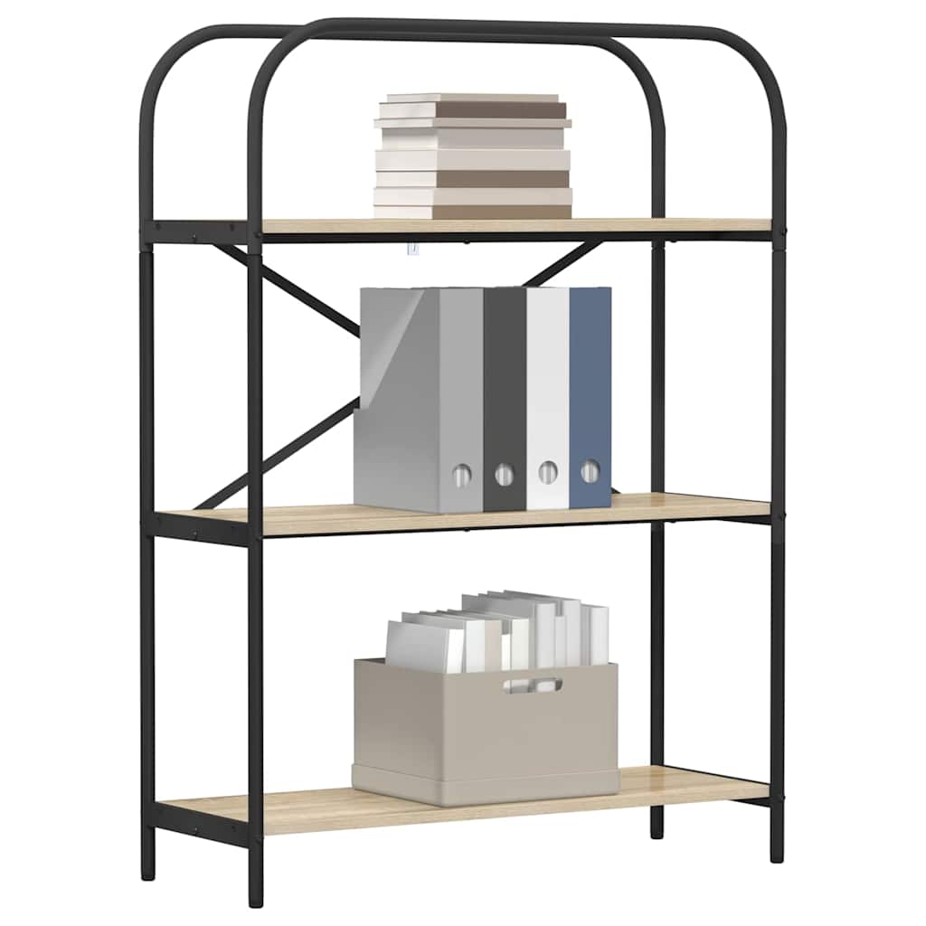 Polica Sonoma hrast 80 x 30 x 109 cm Konstruirano drvo