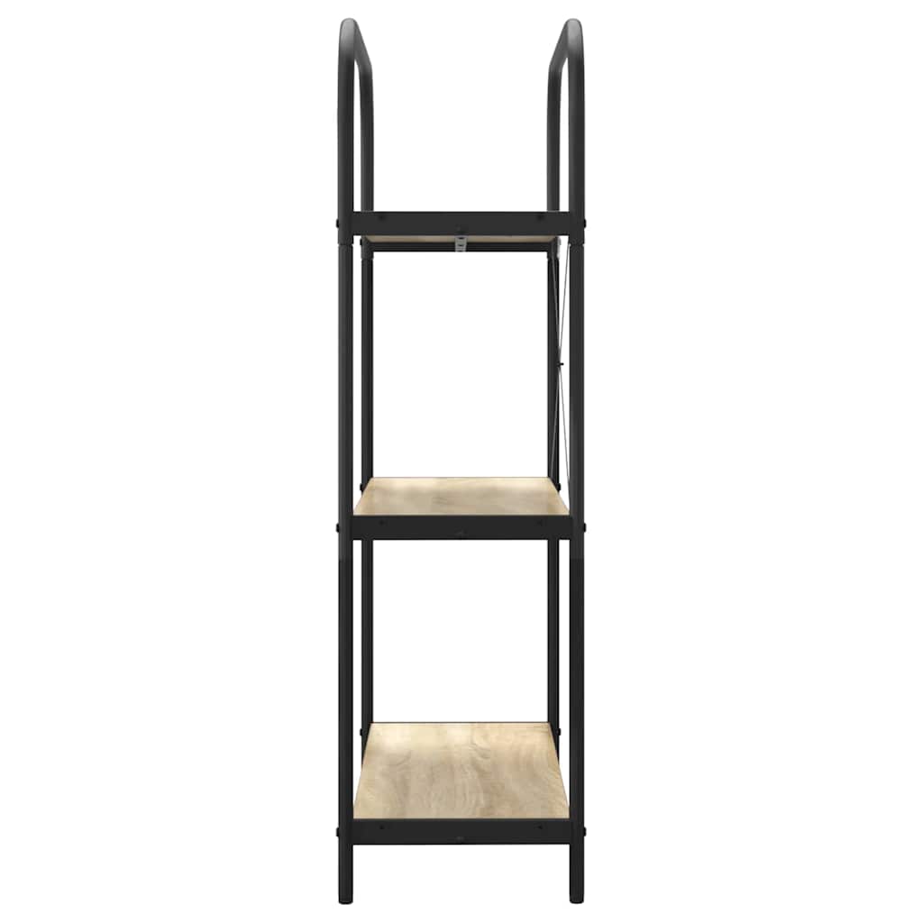 Polica Sonoma hrast 80 x 30 x 109 cm Konstruirano drvo