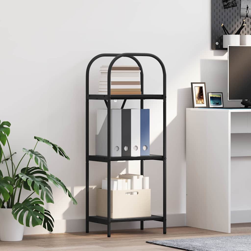Polica Crni hrast 40 x 30 x 109 cm Konstruirano drvo