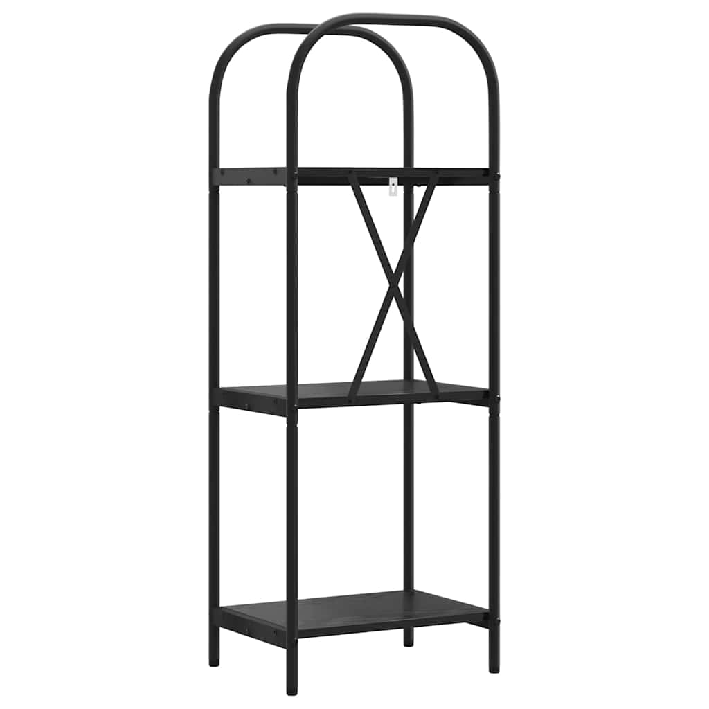 Polica Crni hrast 40 x 30 x 109 cm Konstruirano drvo