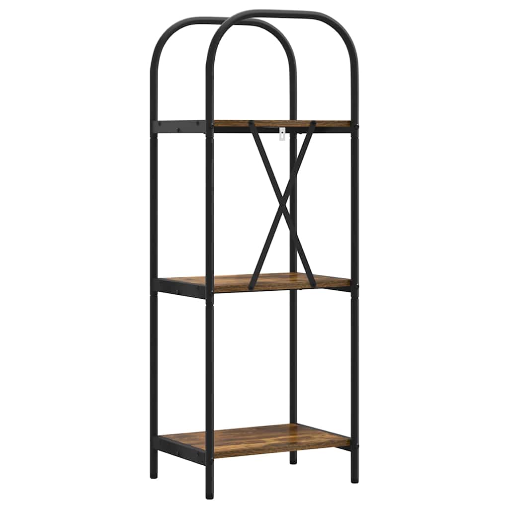 Polica Dimljeni hrast 40 x 30 x 109 cm Konstruirano drvo