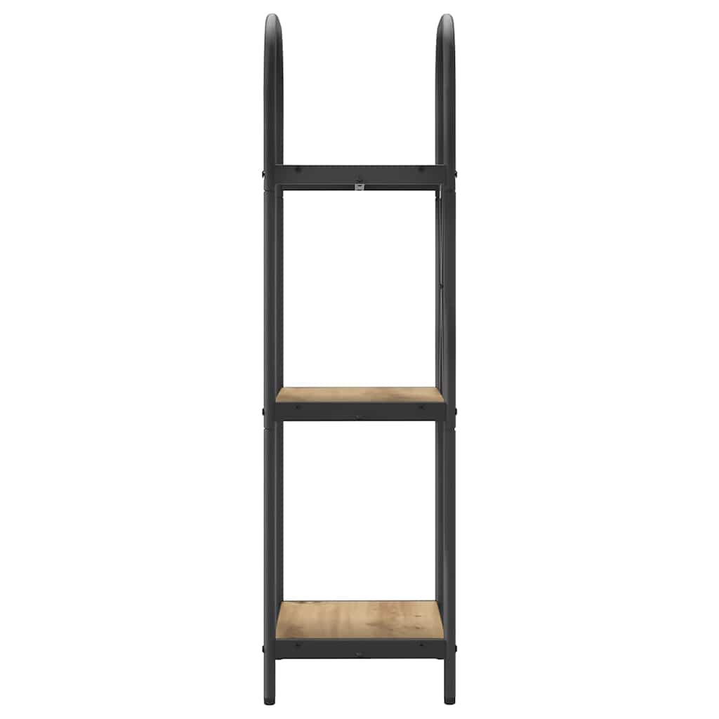 Polica Umjetnički hrast 40 x 30 x 109 cm Konstruirano drvo
