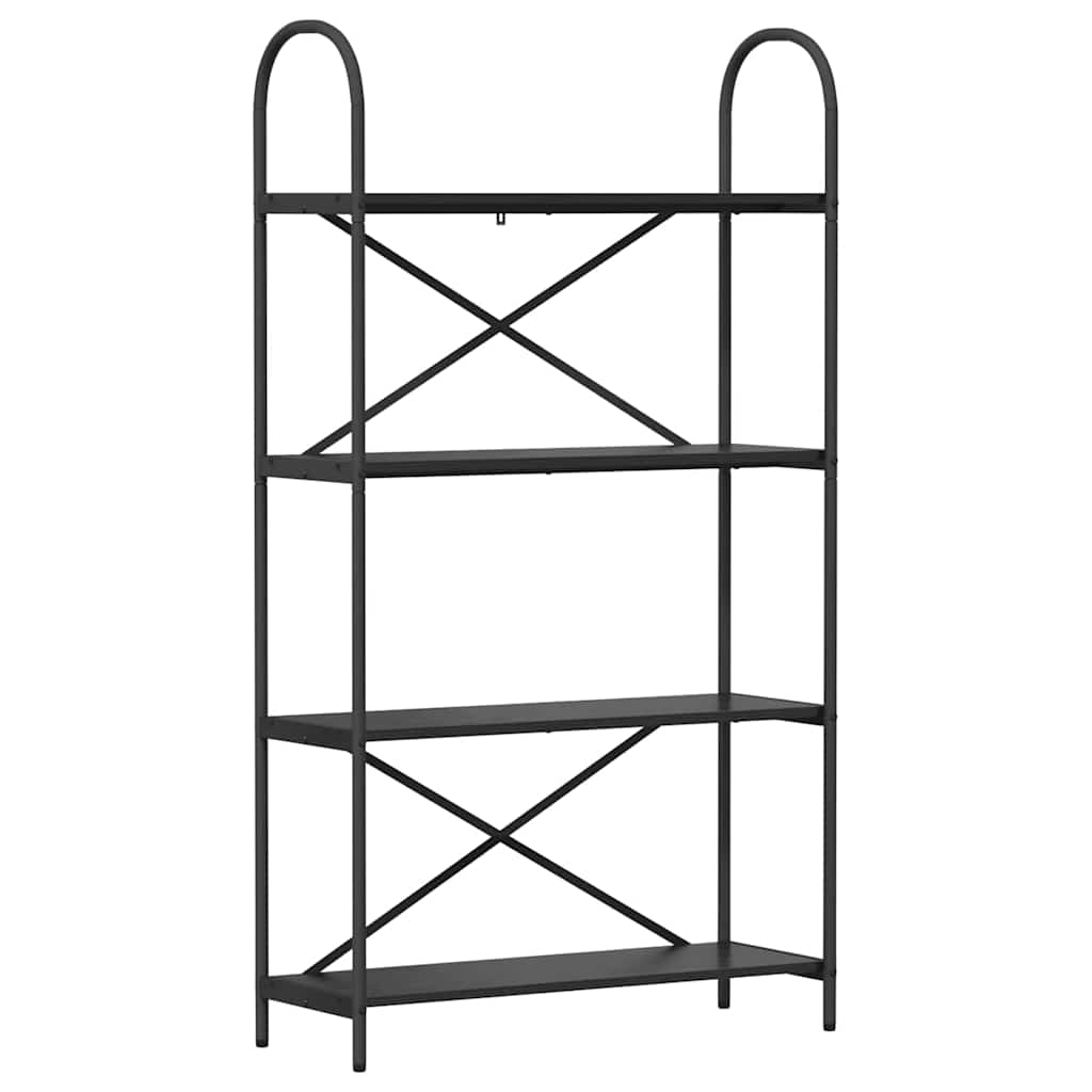 Polica Crni hrast 80 x 30 x 146 cm Konstruirano drvo