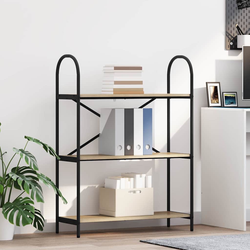 Polica Sonoma hrast 80 x 30 x 109 cm Konstruirano drvo