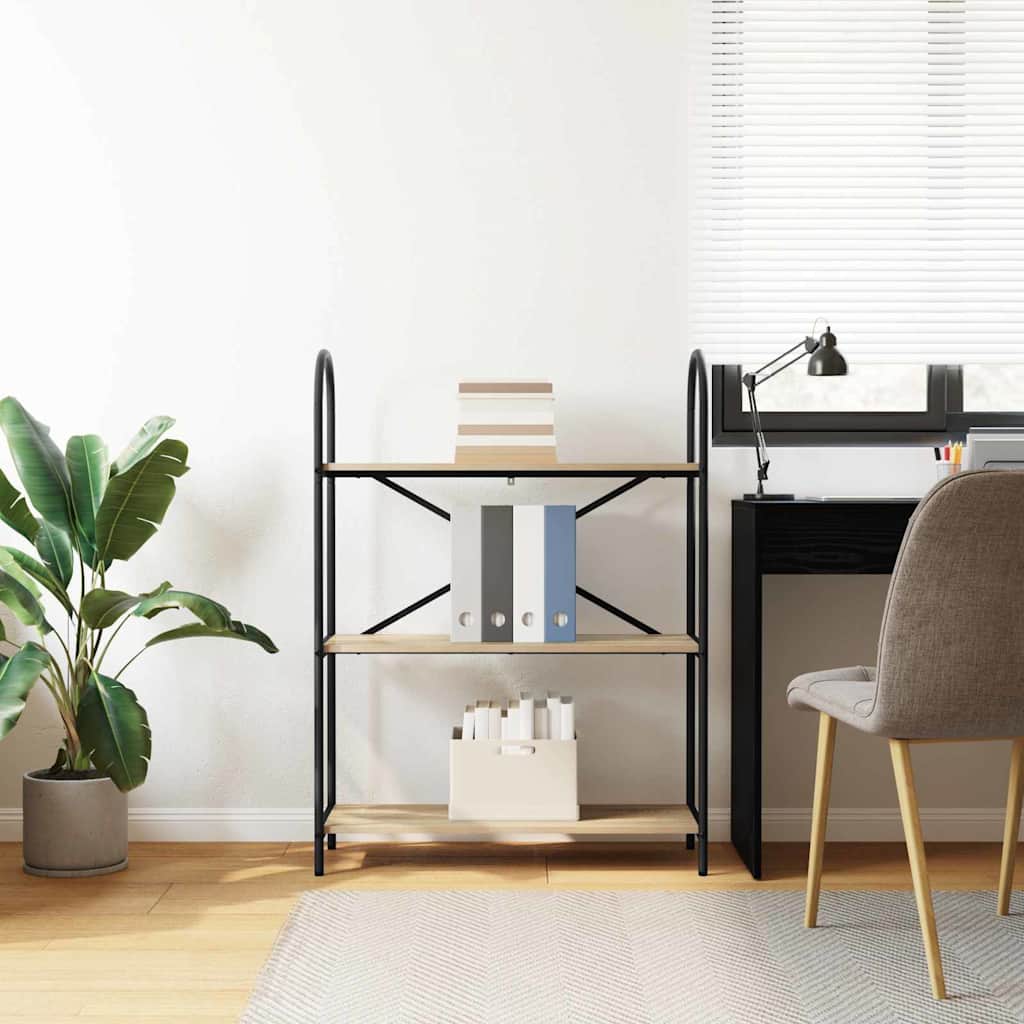 Polica Sonoma hrast 80 x 30 x 109 cm Konstruirano drvo
