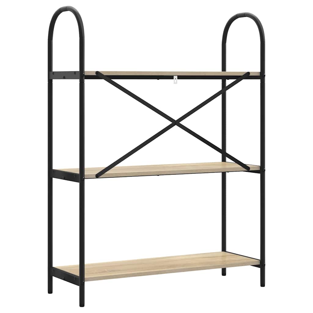 Polica Sonoma hrast 80 x 30 x 109 cm Konstruirano drvo
