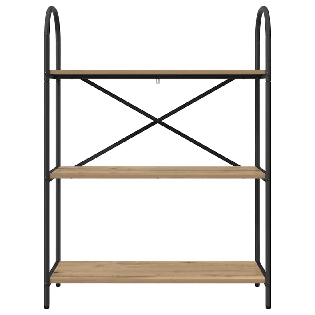 Polica Umjetnički hrast 80 x 30 x 109 cm Konstruirano drvo